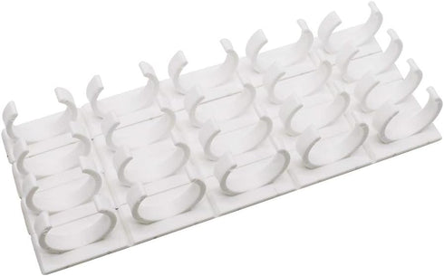 4 PCS Spice Rack Wall Storage Plastic Drawer Organizer Rack Kitchen Cabinet Door Spice Clips Hold 20 Jars Spices Rack Organizer...