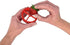 PushBerry 2-in-1, One Step Kid-Friendly Strawberry Stem Removal, Hull, and Slice Tool, Red...