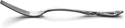 Oneida Michelangelo Fine Flatware Dinner Fork, Set of 4 , 18/10 Stainless Steel, Silverware Set, Dishwasher Safe...
