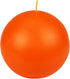 Zest Candle 2-Piece Ball Candles, 4-Inch, Orange...