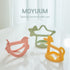 Swing Bird Teether (Yellow) | 100% Platinum Silicone | Baby Teether for babies 3-6 Months, 6-12 Months | Easy to Hold | Infant Teething Toys for R...