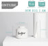 ONTUBE Ceramic Small Sugar Bowl with Lid and Spoon,Porcelain Sugar Pot,8oz (White)...