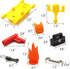 Toy People Figures with Tool for Kids Action Figures Playsets for Trains Cars Various Professions for Play House Wooden Train Track...