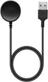 Charger Compatible with Galaxy Watch 3 / Active 2 / Active (Not for Galaxy Watch 42/46mm), Charging Dock Cradle Stand Station 3.3ft USB Cable (Bla...