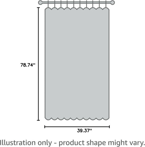 ave split Decorative Door String Curtain Wall Panel Fringe Window Panel Drapes Room Divider Blind Divider Tassel Screen Home 100cm*200cm (black1)...