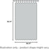 ave split Decorative Door String Curtain Wall Panel Fringe Window Panel Drapes Room Divider Blind Divider Tassel Screen Home 100cm*200cm (black1)...