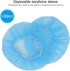 Tvoip 100Pcs Blue Non-Woven Sanitary Headphone Ear Cover, Disposable Super Stretch Covers Washable, for Most On Ear Headphones Earpads (9cm / 3.54...