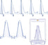 5 Pack of Acrylic Card Stands by Pro-Tec Accessories - Crystal Clear Transparent Mini Easel - Durable & Sturdy Design - Ideal for Home Display, Of...