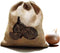Eco-Friendly Burlap Onions Storage Bag,Reusable Onion Sack with Easy-Clean Lining & Two-Way Drawstring,Breathable Jute Bag for Fresh Produce,26cm ...