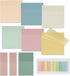 EOOUT 650 Sheets Transparent Sticky Notes, 11 Pack Bible Study Supplies 19 Colors Clear Self-Sticky Notes, Office & School Study Supplies...