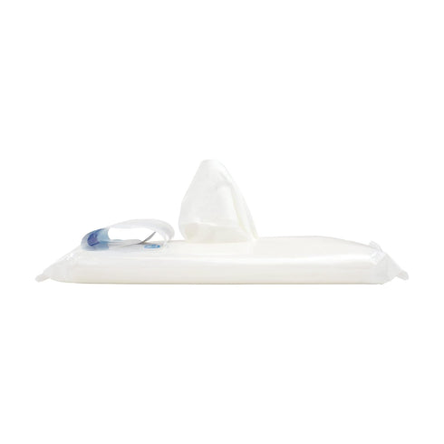 Dynarex 1322 DynaCare Flushable Wipe, Wet Bathroom Hygiene Wipe for Adults, Alcohol Free, 9" x 13", Pack of 24...