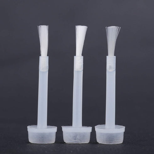 1 Set 100 Pcs Dip Powder Replacement Nail Polish Brush Replacement Liquid Replacement for DIY Nail Beauty Home Salon...