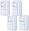 GE Personal Security Window and Door Alarm, 4 Pack, DIY Protection, Burglar Alert, Wireless Chime/Alarm, Easy Installation, Home Security, Ideal f...