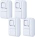 GE Personal Security Window and Door Alarm, 4 Pack, DIY Protection, Burglar Alert, Wireless Chime/Alarm, Easy Installation, Home Security, Ideal f...