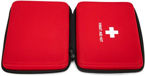 First Aid Hard Case Empty, First Aid Hard Case First Aid EVA Hard Red Medical Bag for Home Health First Emergency Responder Camping Outdoors (Red ...