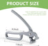 OBTANIM Heavy Duty Pizza Pan Gripper, Cast Aluminum Anti-Scald Baking Pan Gripper Clips Retriever Tongs for Lifting Hot Plate with Food Out from M...