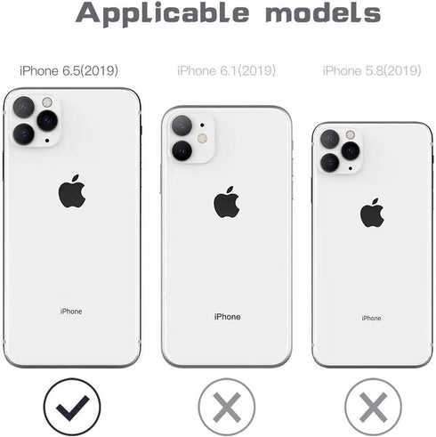 Marrkey for iPhone 11 Pro Max Case,Full Body Protective Heavy Duty Shockproof Tough Armour Aluminum Alloy Metal Case with Silicone Built-in Screen...