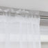 LONGTAI Window Ivory Sheer Curtains 108 Inches Long 2 Panels Sheer Curtain Basic Rod Pocket Panel for Bedroom Children Living Room Yard Kitchen...