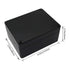 LeMotech Project Box ABS Plastic IP65 Waterproof Dustproof Electrical Junction Box Outdoor Enclosure for Electronics Black 4.5 x 3.5 x 2.1 inch(11...