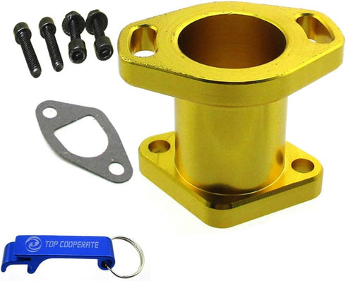 TC-Motor Gold Performance Intake Pipe Inlet Manifold Gasket Screw Bolts for Predator 212cc GX200 6.5HP Chinese OHV Engines Chinese 196cc Clone Eng...