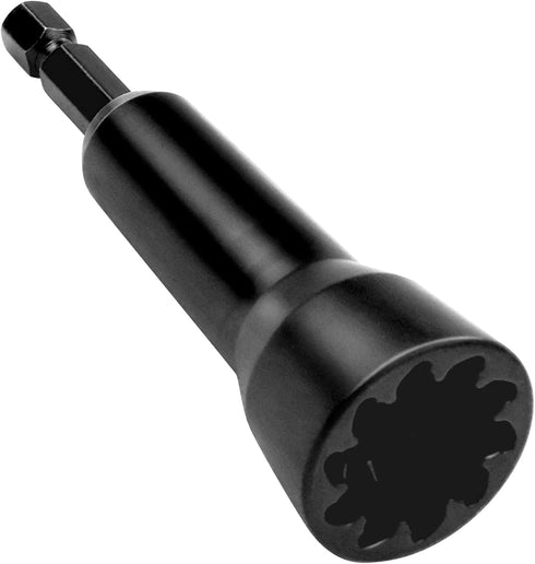 Wire Twisting Spinner,Spin-Twist Wire Connector Socket,Wire twist tool with 1/4" Chuck(Black)...