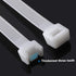 Zip Ties 16 Inch 100 per pack with 70 Pounds Tensile Strength Heavy duty cable ties White Self-Locking Nylon Wire Ties...