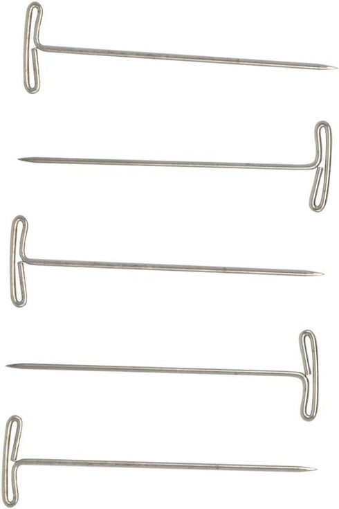 Dritz Home 214500 Bulk Package of Nickel-Plated Steel T-Pins, 350-Pack, Silver...