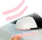Fit Ttesl Model 3 Side Mirror Trim Strip Compatible with Model 3 2017-2023 Protect Side Mirror Trim Cover ABS Exterior Accessories(Light Pink)...