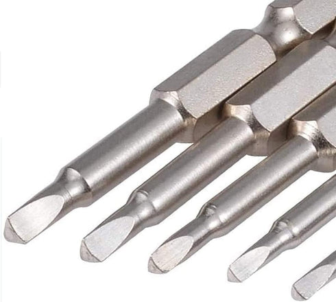 Fixinus 6 Pieces Magnetic Triangle Screwdriver Bits Set, 1/4 inch Hexagonal Screwdriver Bits, 1.8 mm, 2.0 mm, 2.3 mm, 2.5 mm, 2.7 mm, 3.0 Triangle...