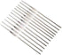 12 PCS Crochet Hooks Set Steel, Small Size Latch Hook Crochet Needle 0.6 mm to 1.9 mm Sweater Scarf Clothing Knitting Crochet Tool......