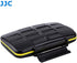 JJC MC-XQD6 Ruggard XQD Card Case, Shockproof XQD Case, Water-Resistant XQD Case Case, Rubber Sealed Ergonomic Locking Easy Carrying Memory Card C...