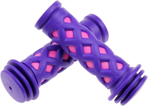 SAPLIZE Kids Bike Handlebar Grips, Shorter Length(4.13"), for Kids Girls Boys Bikes, Balance Bikes, Road Bikes and Scooters, Soft and Comfortable...
