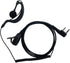 Earpiece with Mic,2 pin G Shape Earpiece Headset with Mic Ptt Compatible with Baofeng UV-5R BF-888S BF-F8HP BF-F9 UV-82 UV-82HP UV-82C Kenwood Wal...