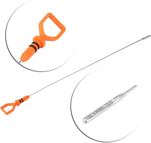 Engine Oil Level Dipstick Indicator Compatible for Acura/Honda Models Replace Fluid Oil Indicator Stick 917-387...