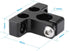 CAMVATE 15mm Single Rod Clamp with 1/4"-20 Unthreaded Mounting Points - 2318...