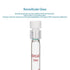 stonylab Glass Test Tube with PTFE Cap, Thicken Borosilicate Glass Reusable Round Bottom Graduated Pressure Resistant Colorimetric Tubes Culture T...