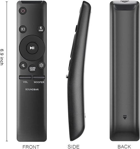 Gvirtue AH59-02767A Universal Remote Control Replacement for Samsung Soundbar Sound Bar Remote Controller Home Theater Surround Sound Bluetooth Sp...