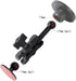 Adhesive 17mm Ball Mount with Extension Adapter for Car Phone Holder, Suction Cup Base for Mounting on Car Dashboards, 17mm Ball Head Stand Base C...