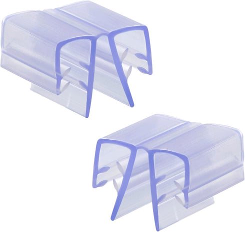 10 Pcs 2 Way Plastic Hinged Connector for Between 3/16" to 1/4" Thick Acrylic Sheets Acrylic or Glass Sheets Hinge Panel Joiner Sneeze Guards PVC ...