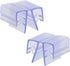 10 Pcs 2 Way Plastic Hinged Connector for Between 3/16" to 1/4" Thick Acrylic Sheets Acrylic or Glass Sheets Hinge Panel Joiner Sneeze Guards PVC ...