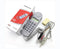 C019 Phone Telephone Butt Test Tester Lineman Tool Cable Set with Connectors and Joiner (Grey White)...