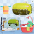 Grechi Dinosaur Bath Toys,Baby Bath Toys for The Baby Bathtub,Toddler Bath Toys Automatic Bubble Machine,Plays 12 Children’s Songs,Bath Toy Makes ...