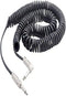 Pyle-Pro PCBLGF25 Coiled 1/4" Male To 1/4" Right Angle Male Guitar/Instrument/Phono Cable (25 Feet)...