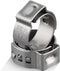 150 Pack 3/8 Inch Pex Clamps,304 Stainless Steel Pex Cinch Clamps Stepless Pex Crimp Rings PEX fittings Pinch Clamps,Single Ear Hose Clamps for Pe...
