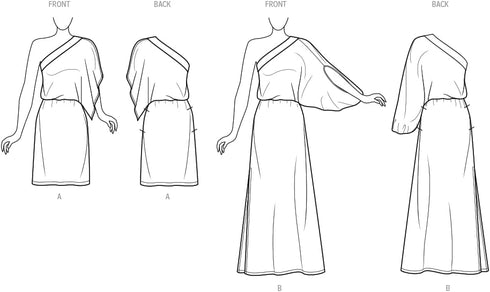 Simplicity Easy Misses' Caftan Sewing Pattern Packet by Mimi G Style, Design Code S9776, Sizes 4-6-8-10-12, Multicolor...