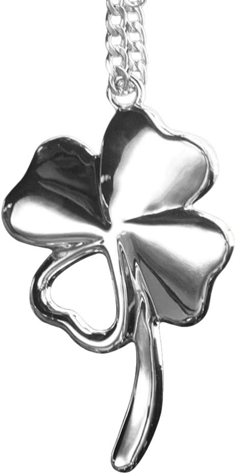 BESPORTBLE Car Hanging Pendant Crystal Shamrock Clover Charm Decorations Car Rear View Mirror Accessories Keychain Ornament St. Patricks Day Decor...