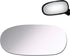Mirror Glass fit for 1997 1998 1999 2000 2001 2002 2003 2004 Chevy Corvette Driver Left Side Mirror Glass LH No Backing Plate Flat Including Adhes...