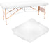 Disposable Massage Table Cover Fitted Massage Table Sheets 35" W x 75" L x 4" D Breathable Non Woven Fabric Massage Table Protective Cover Spa Bed...