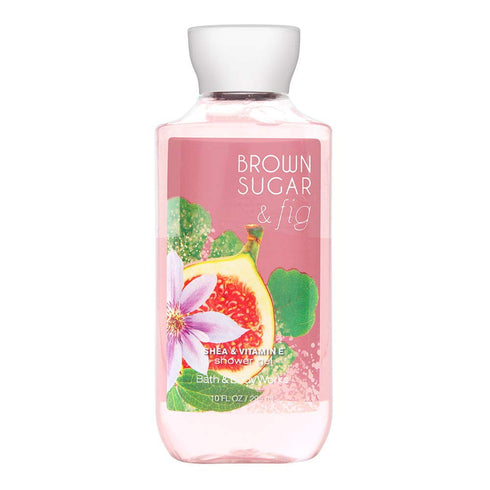 Bath & Body Works Shea & Vitamin E Shower Gel Brown Sugar & Fig...