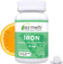 EZ Melts Dissolvable Iron Supplement 18 mg, Sugar-Free, 3-Month Supply...